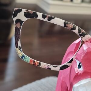 Leopard Print Eyeglass Frames